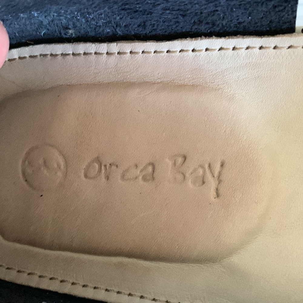 RARE Orca Bay HANDMADE “Bahamas” Leather sailing Shoes Sz 40 - Picture 6 of 10